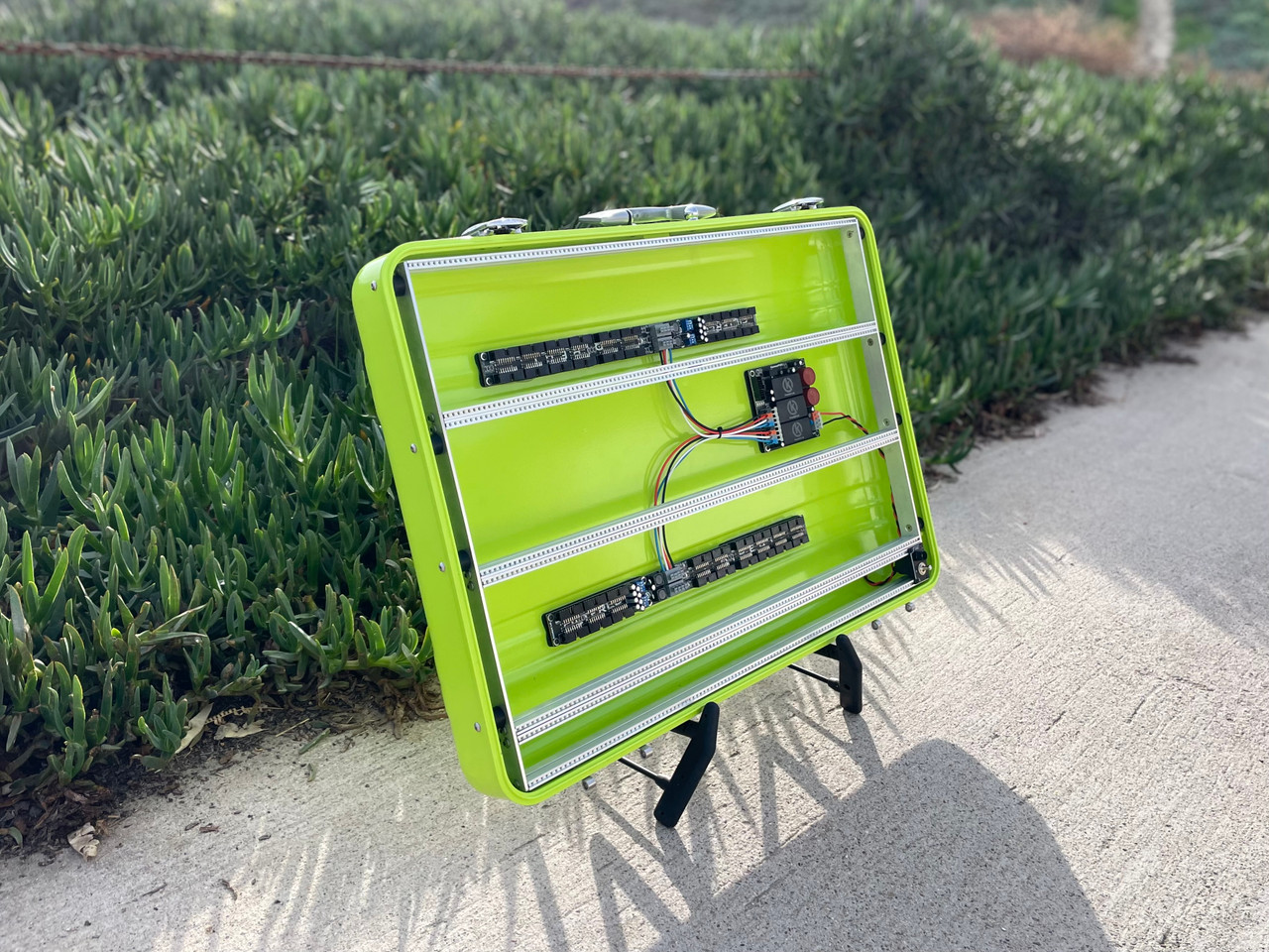 BPNYC ZERO Centurion Elite Eurorack Modular Travel Case 10U 480HP VERDE LIMON (SOLD)